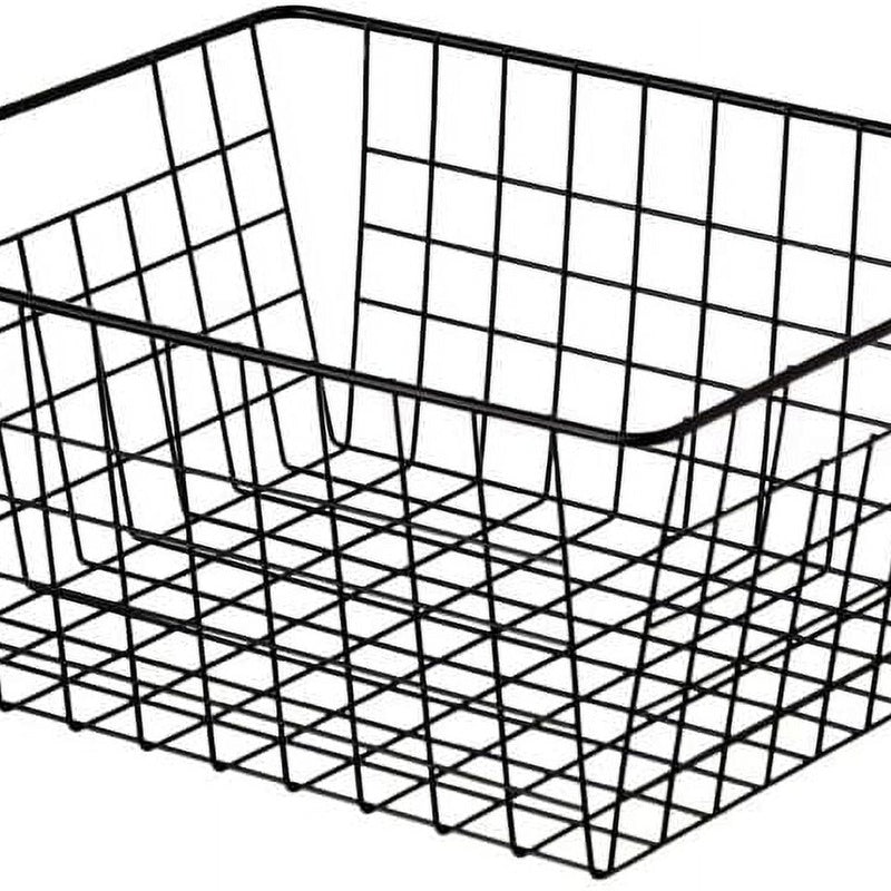 Wire Storage Basket (Black) image 0