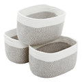 Rope Storage Basket Set of 3 image 0
