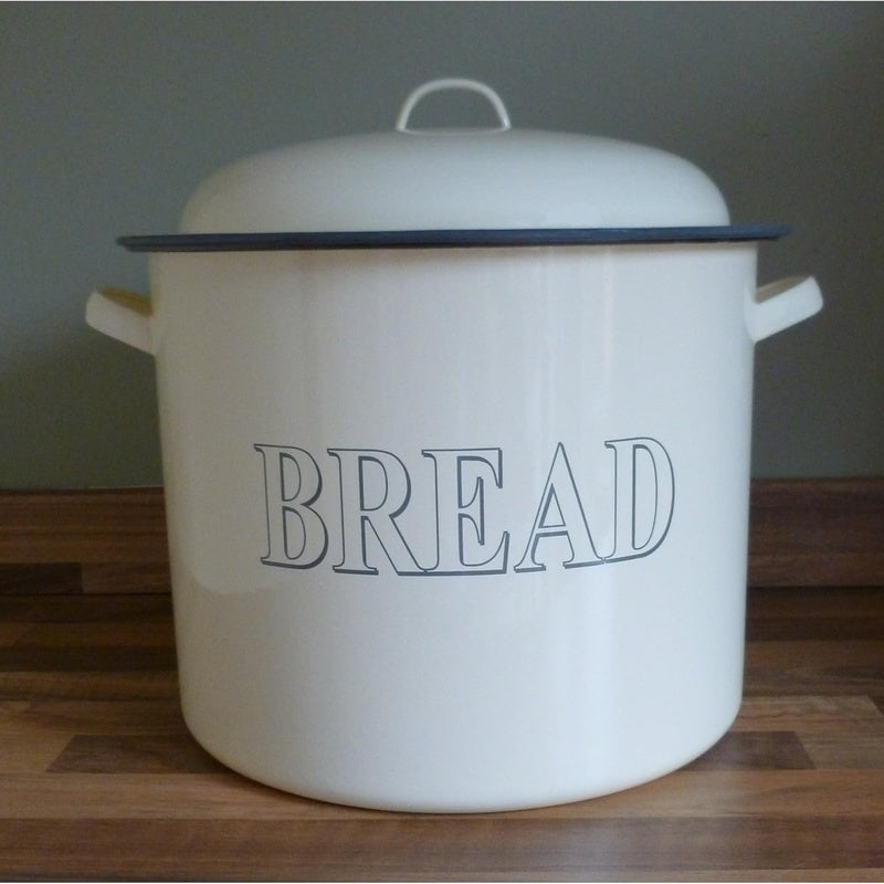 Bread Bin (Cream Enamel) image 0