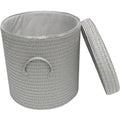 Woven Storage Basket 40cm (Grey) image 0