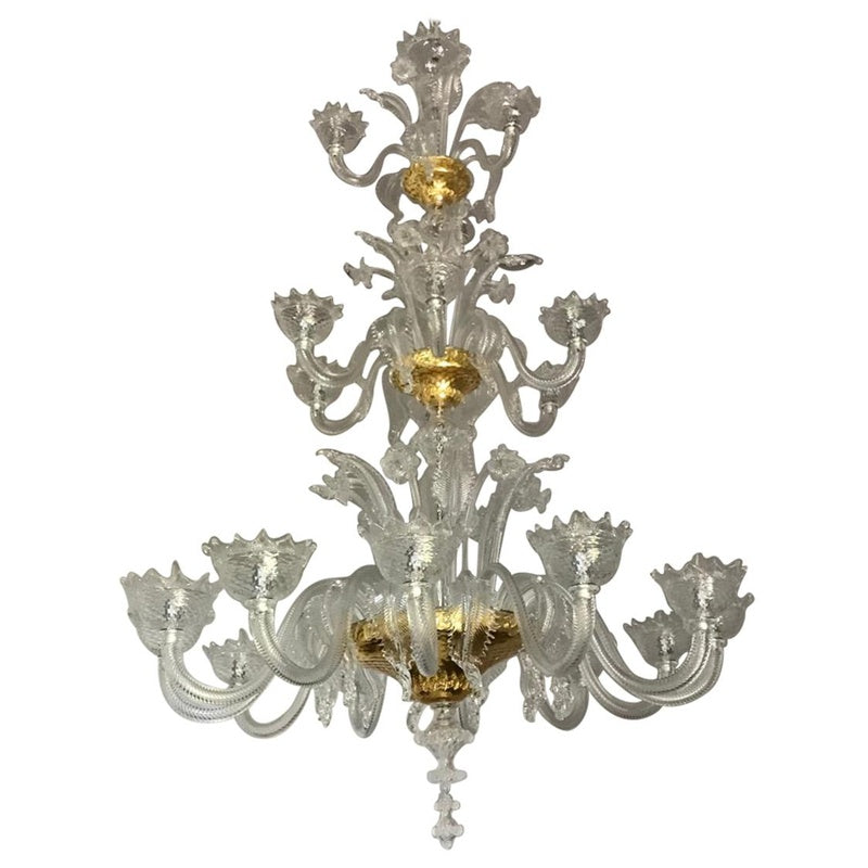 Murano Glass Chandelier 8-Light image 0