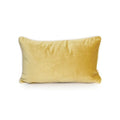 Velvet Lumbar Cushion 30x50cm (Mustard) image 0