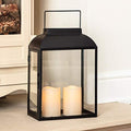 Outdoor Lantern 35cm (Black Metal) image 0
