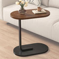 C-Shape Side Table (Walnut) image 0