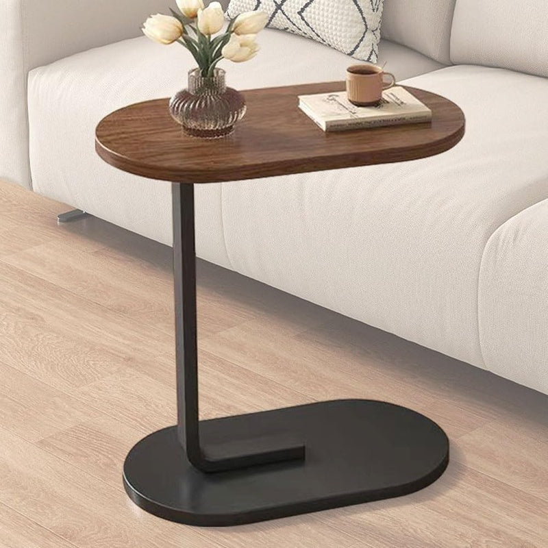 C-Shape Side Table (Walnut) image 0