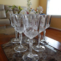 Crystal Wine Glasses Set of 6 image 0