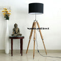 Tripod Floor Lamp Premium (Teak) image 0