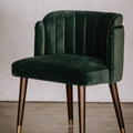Accent Chair Velvet (Forest Green) image 0