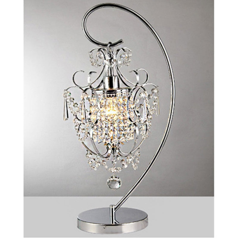 Crystal Table Lamp Luxury (Chrome) image 0