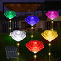Solar Garden Lights Set of 6 image 0