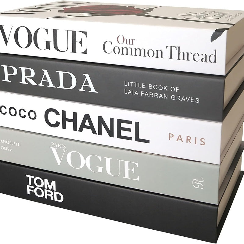 Decorative Books Set of 5 image 0