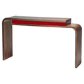 Walnut Console Table 140cm image 0