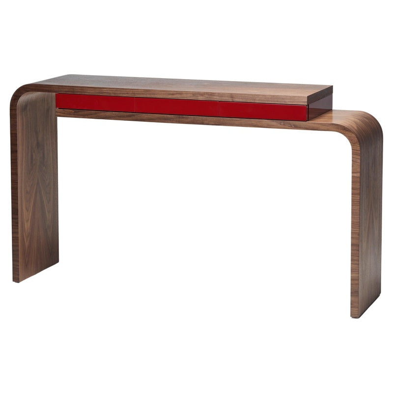 Walnut Console Table 140cm image 0