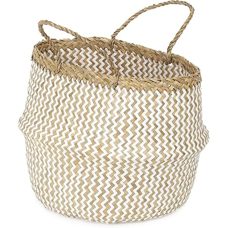 Woven Storage Basket 35cm (Natural) image 0