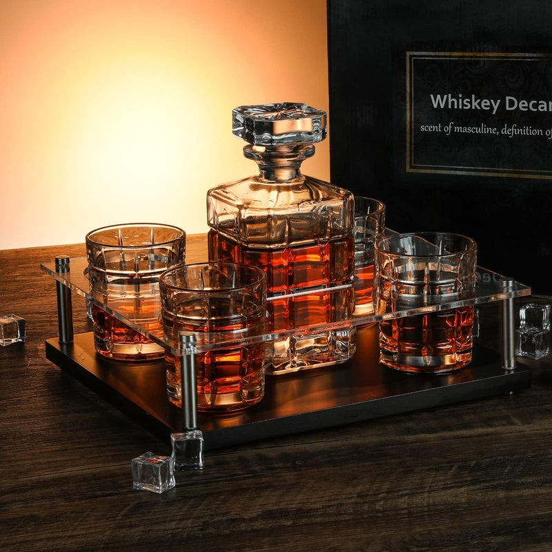 Crystal Whisky Decanter Set image 0