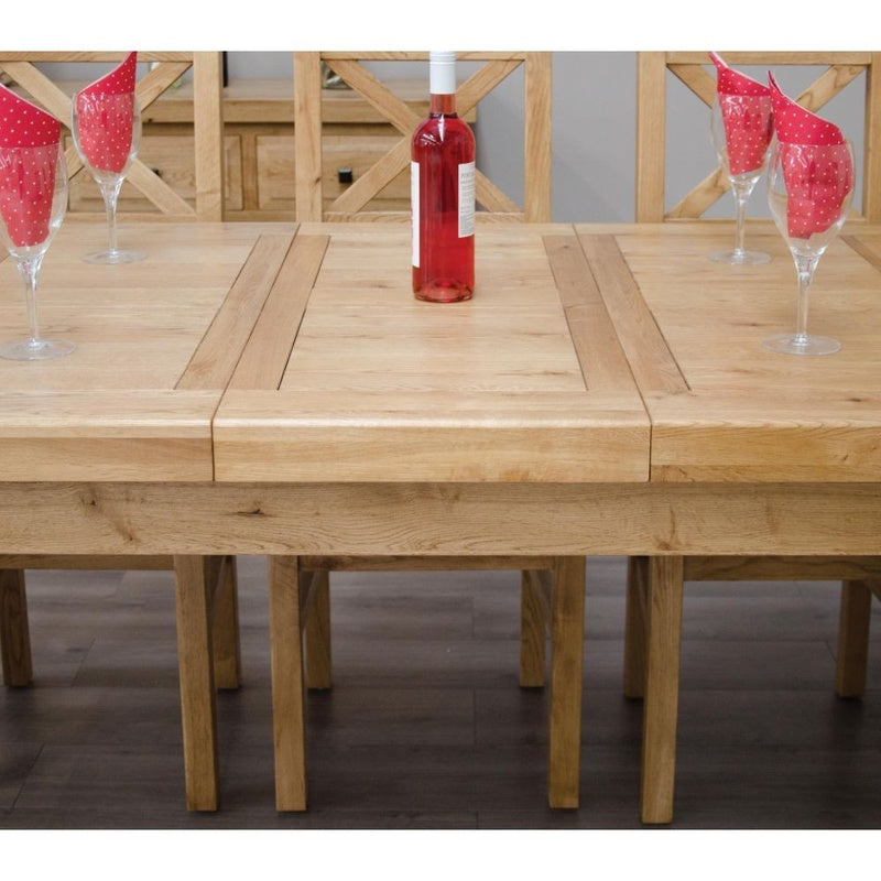 Oak Dining Table 180cm Extendable image 0