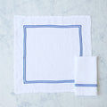 Napkin Set of 4 (White Linen) image 0