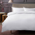 Duvet Cover Set Double (White Egyptian Cotton) image 0