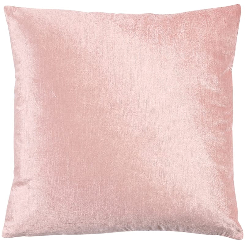 Velvet Throw Cushion 45x45cm (Blush Pink) image 0