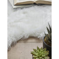 Faux Sheepskin Rug 60x90cm (White) image 0