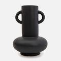 Ceramic Vase 25cm (Matte Black) image 0
