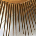 Sunburst Mirror 100cm (Brass) image 0