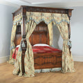 Four Poster Bed Super King (Oak) image 0