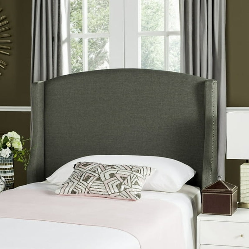 Upholstered Headboard Double (Grey) image 0