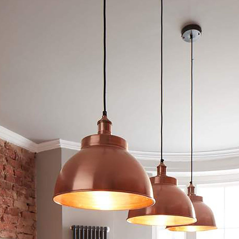 Industrial Pendant Light (Copper) image 0