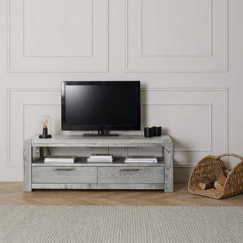TV Unit 140cm (Grey Oak) image 0