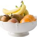 Ceramic Fruit Bowl 28cm (White) image 0