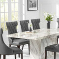 Marble Dining Table 220cm (Calacatta) image 0
