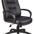Executive Leather Office Chair (Black) image 0
