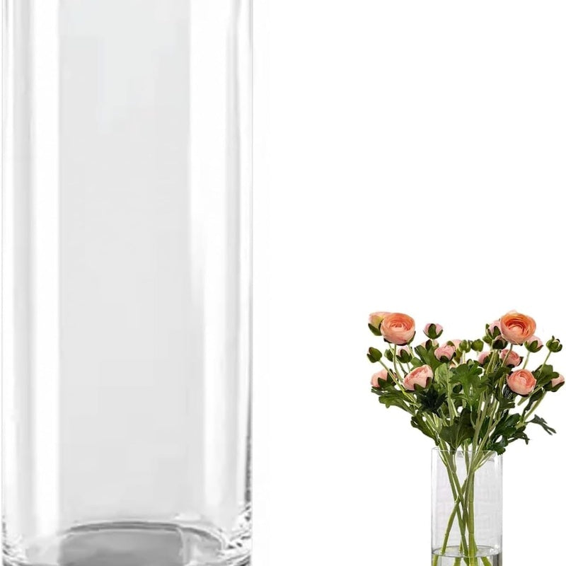 Glass Cylinder Vase 30cm image 0