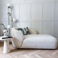 Chaise Longue (Cream Boucle) image 0
